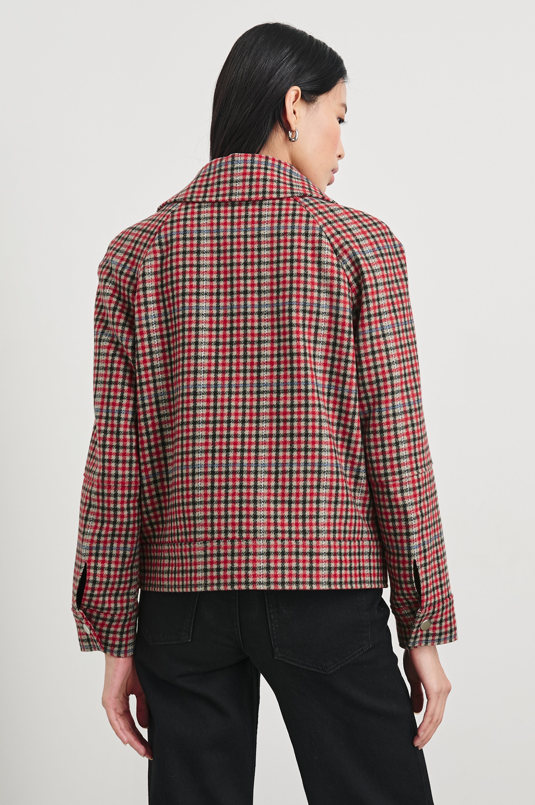 Cheyenne Crimson Check Jacket – Classic Style - Rails